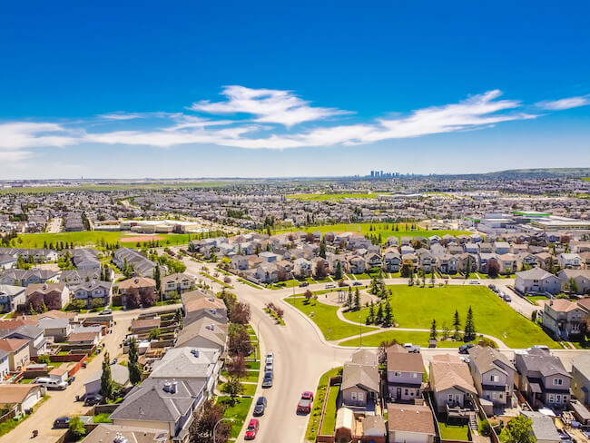 Property management services in Calgary — residential community